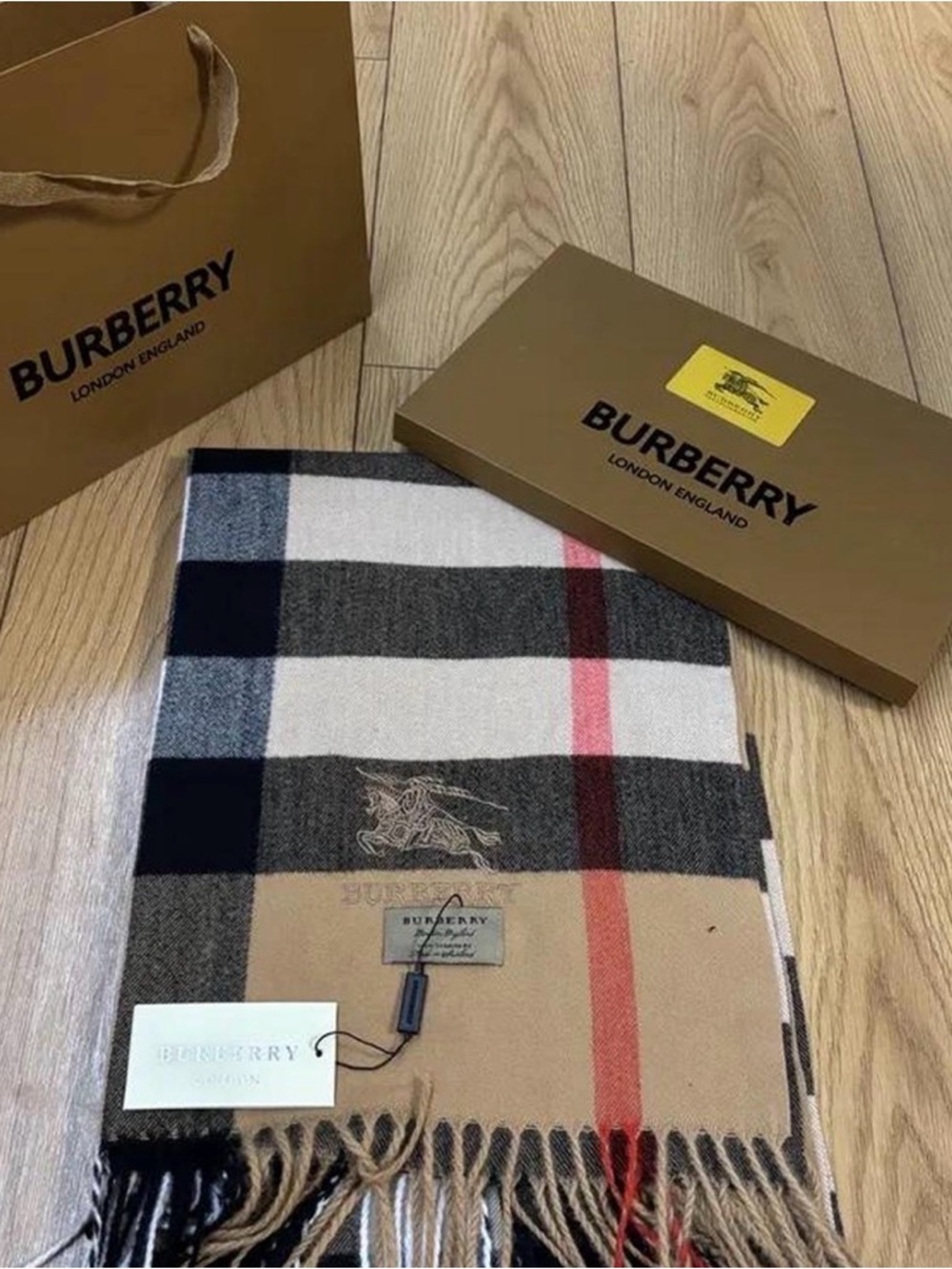Burberry Classic scarf- authentic and comes with box